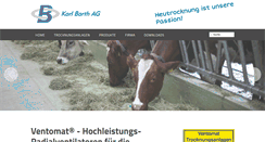 Desktop Screenshot of kbarth.ch